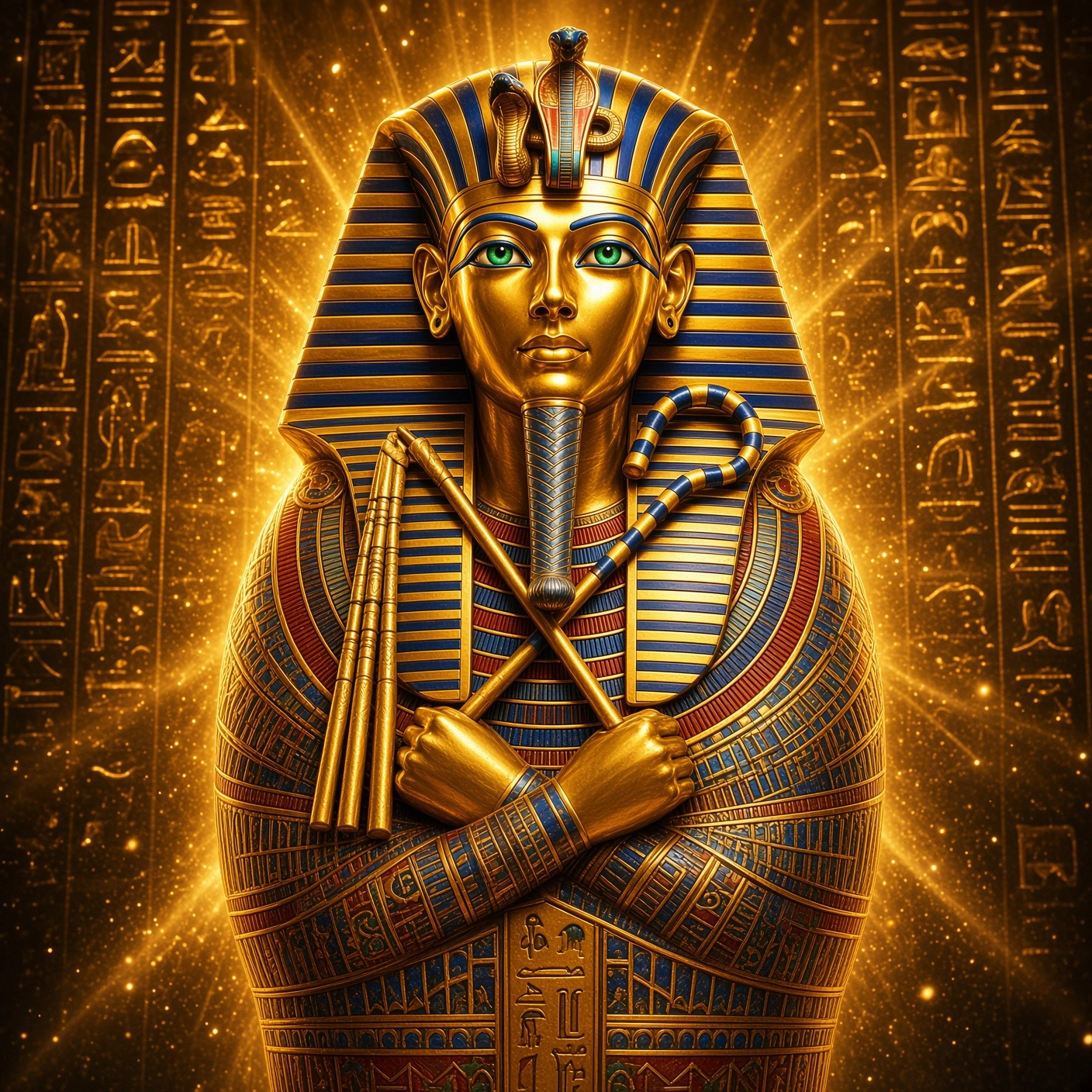 Aperçu de la page d’atterrissage affilié Lucky Pharaon